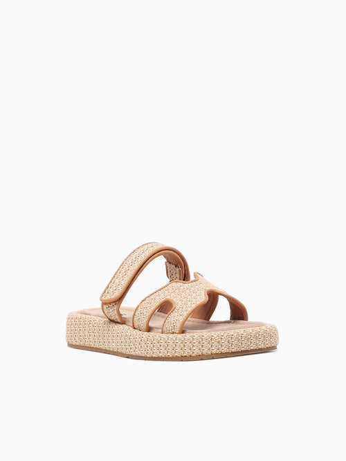 Gianna Beige Raffia Beige / 5 / M