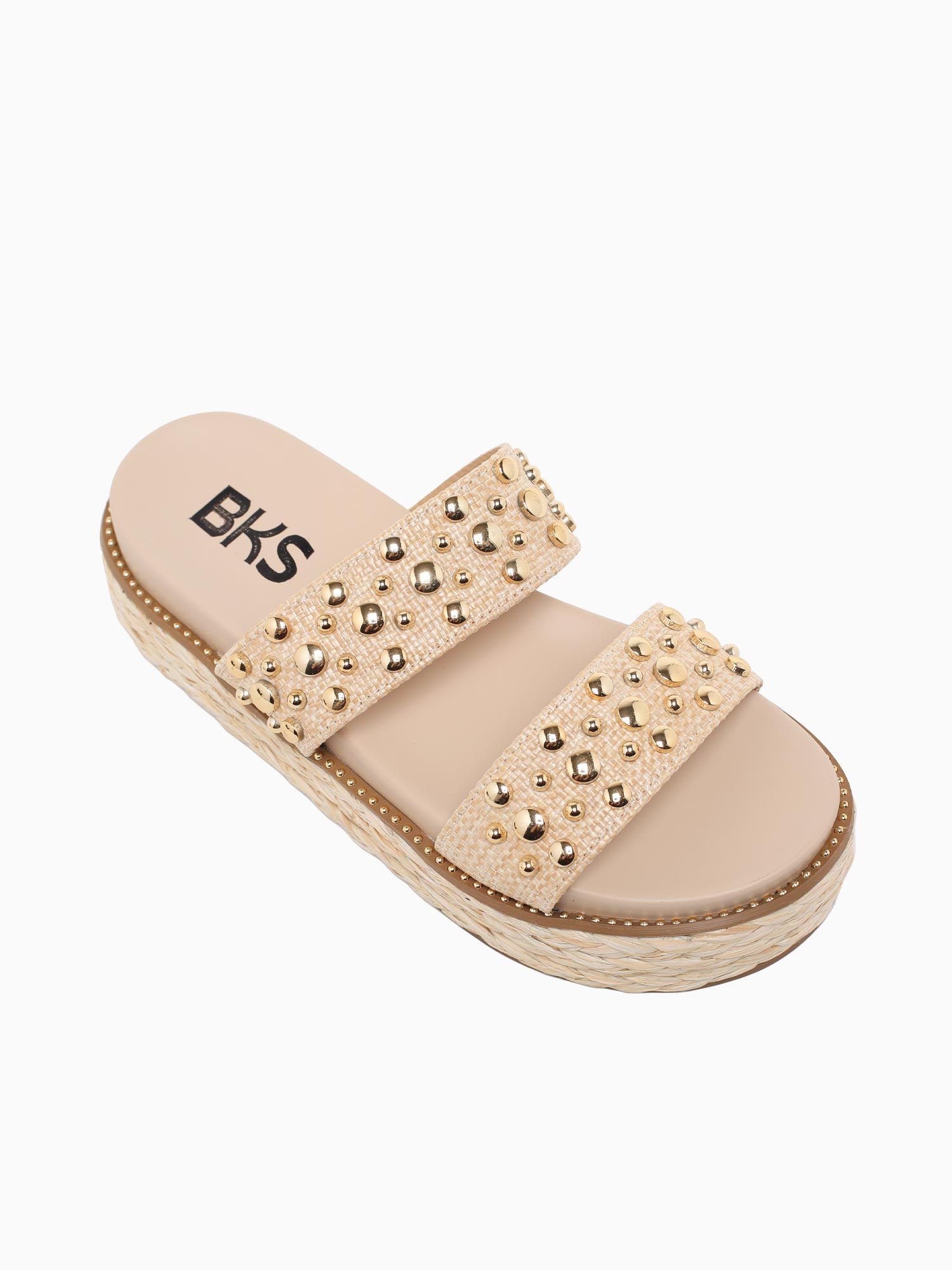 Isola Beige Smooth Raffia Beige / 5 / M