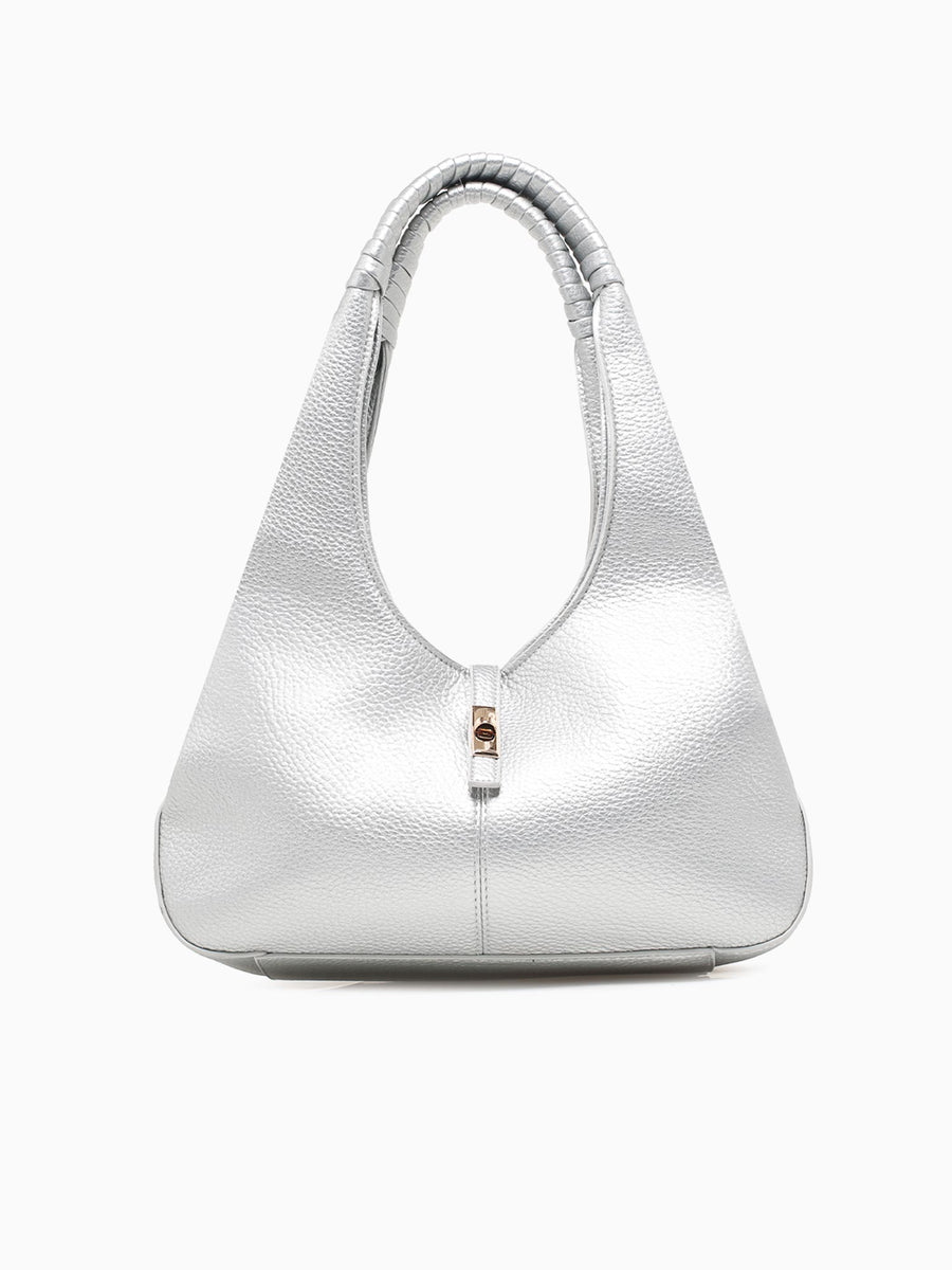 Ali Shoulder Bag Silver Silver