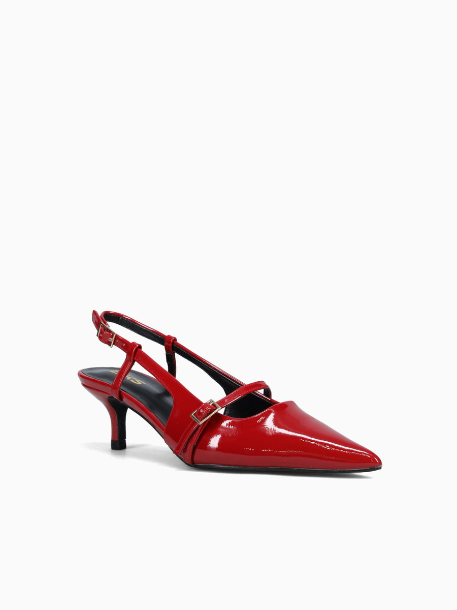 Penelope Red Patent Red / 5 / M