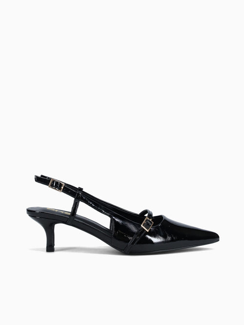 Penelope Black Patent Black / 5 / M