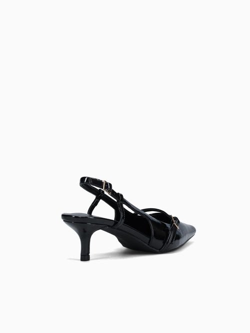 Penelope Black Patent Black / 5 / M