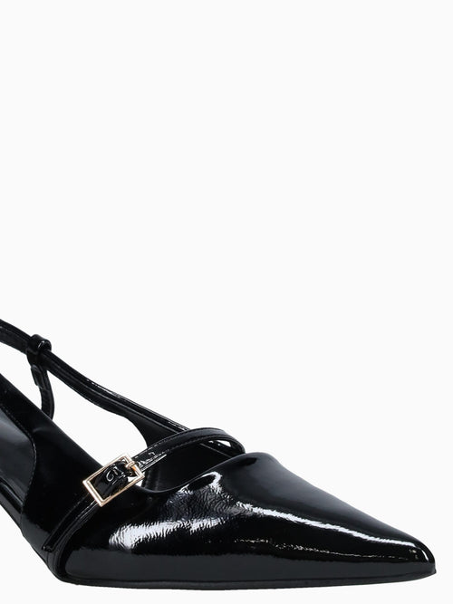 Penelope Black Patent Black / 5 / M