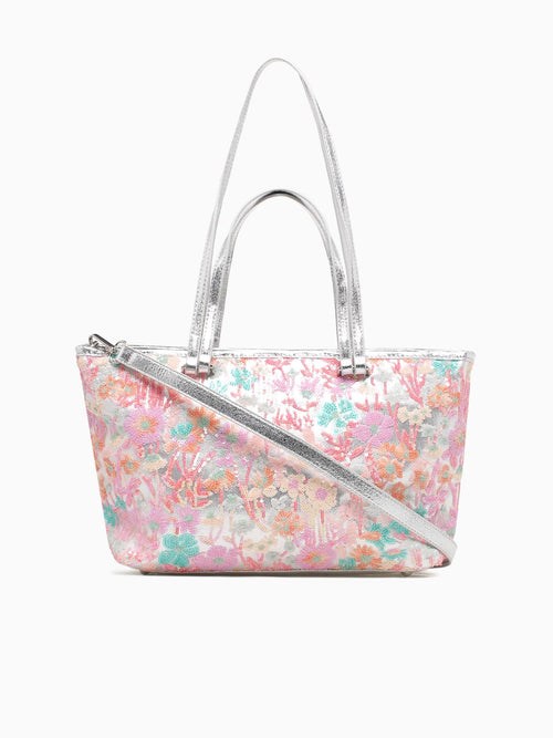 Bella Tote Silver Silver