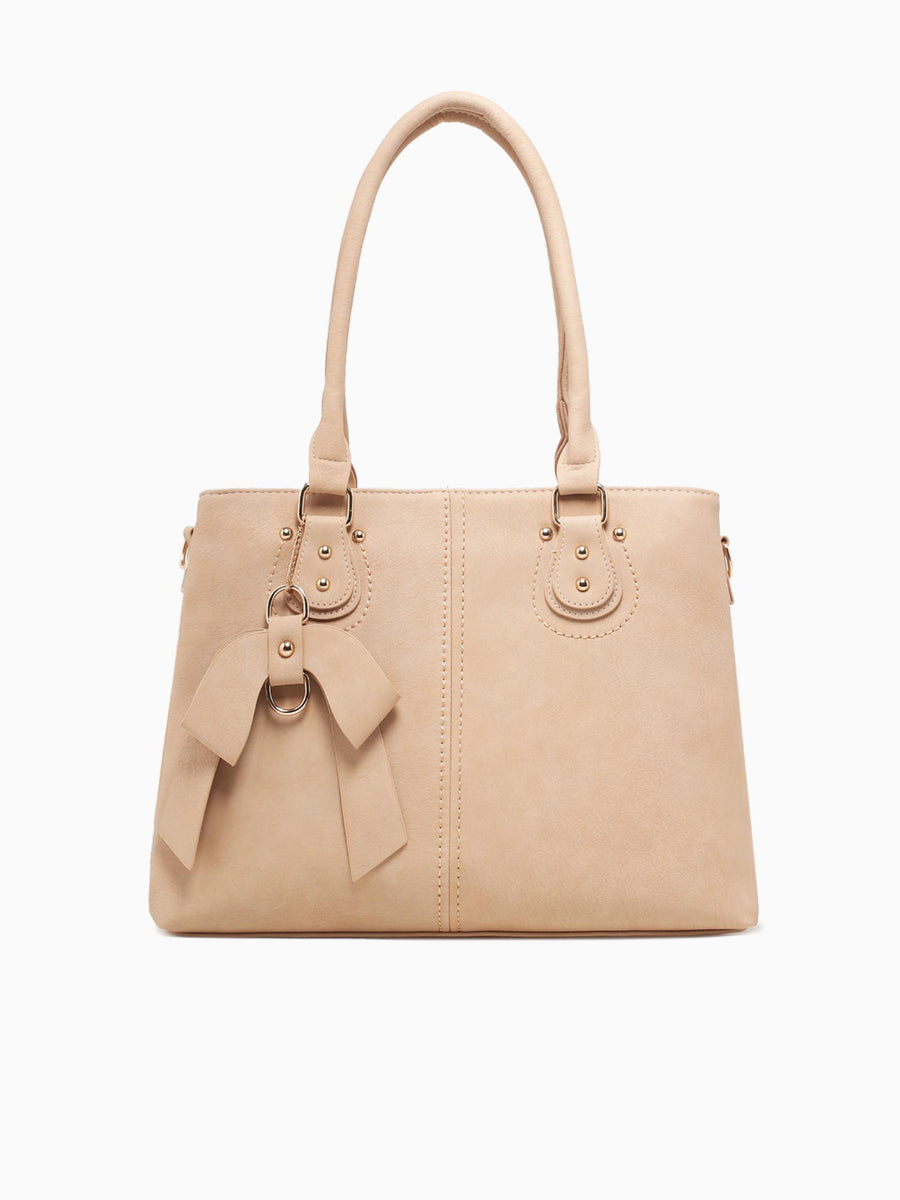 Porsha Shoulder Bag Beige Beige