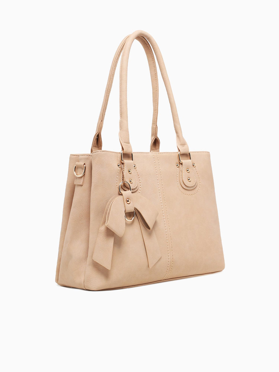 Porsha Shoulder Bag Beige Beige