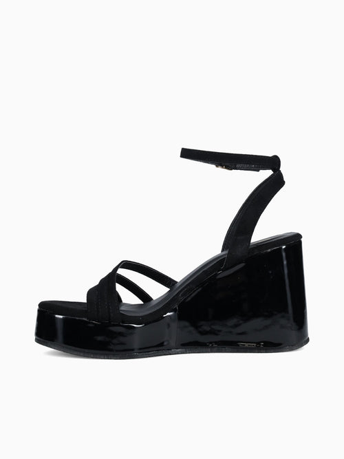 Mireya Black Sd Patent Black / 5 / M