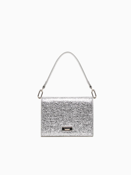 Alexandra Shoulder Bag Silver Silver