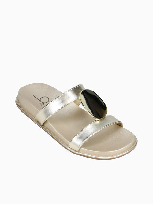 Maddie Ouro Light Metallic Gold / 5 / M