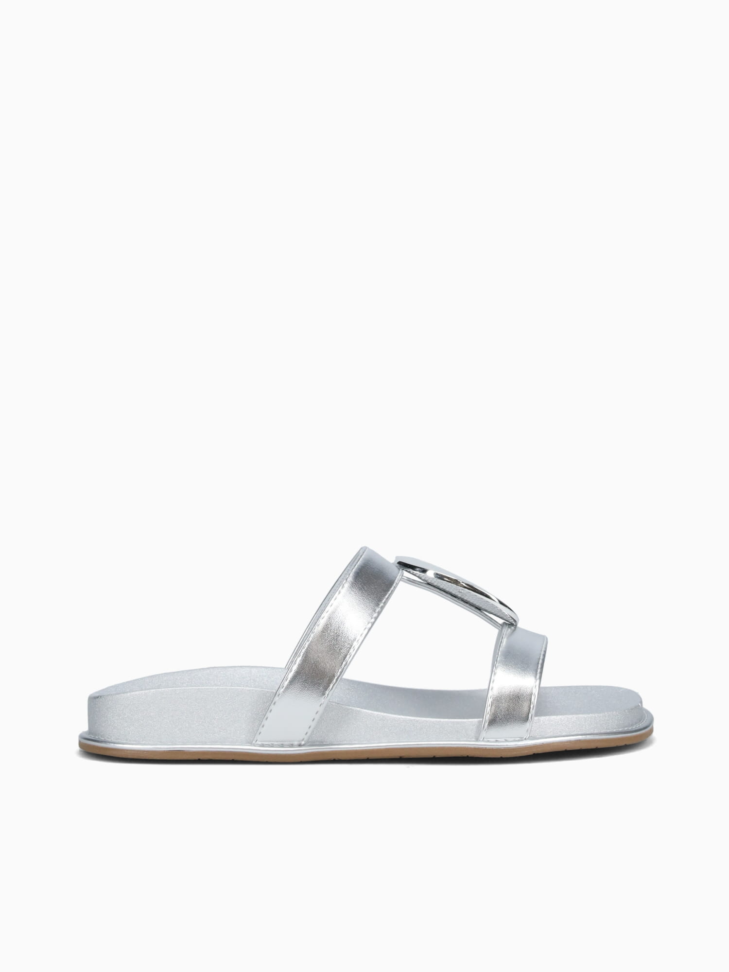 Maddie Prata Metallic Silver / 5 / M