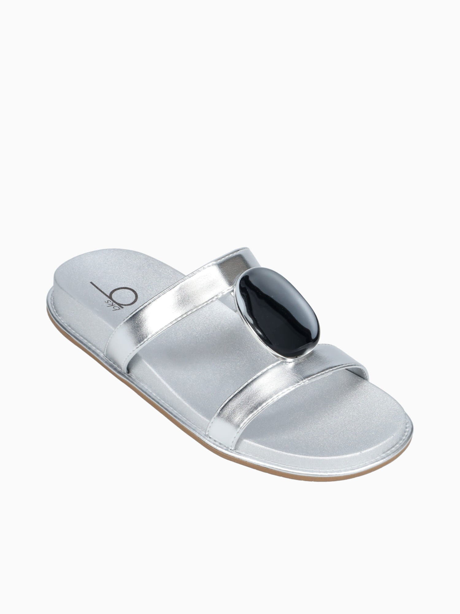 Maddie Prata Metallic Silver / 5 / M