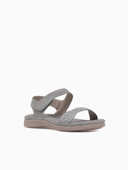 Belinda Grey Silver Grey Multi / 5 / M