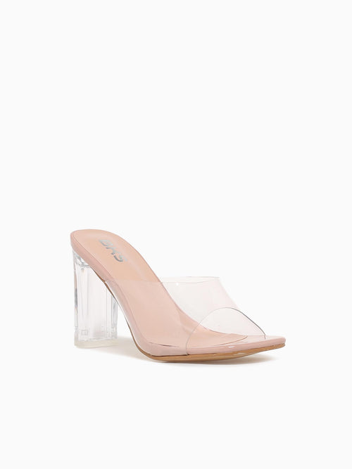 Zoe Nude Patent Taupe / 5 / M