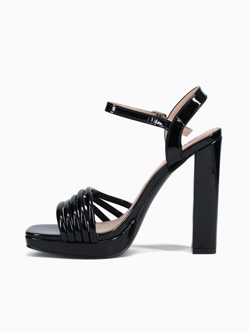 Gisele Black Patent Black / 5 / M