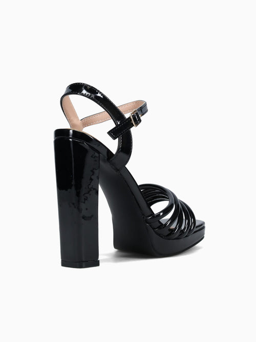 Gisele Black Patent Black / 5 / M