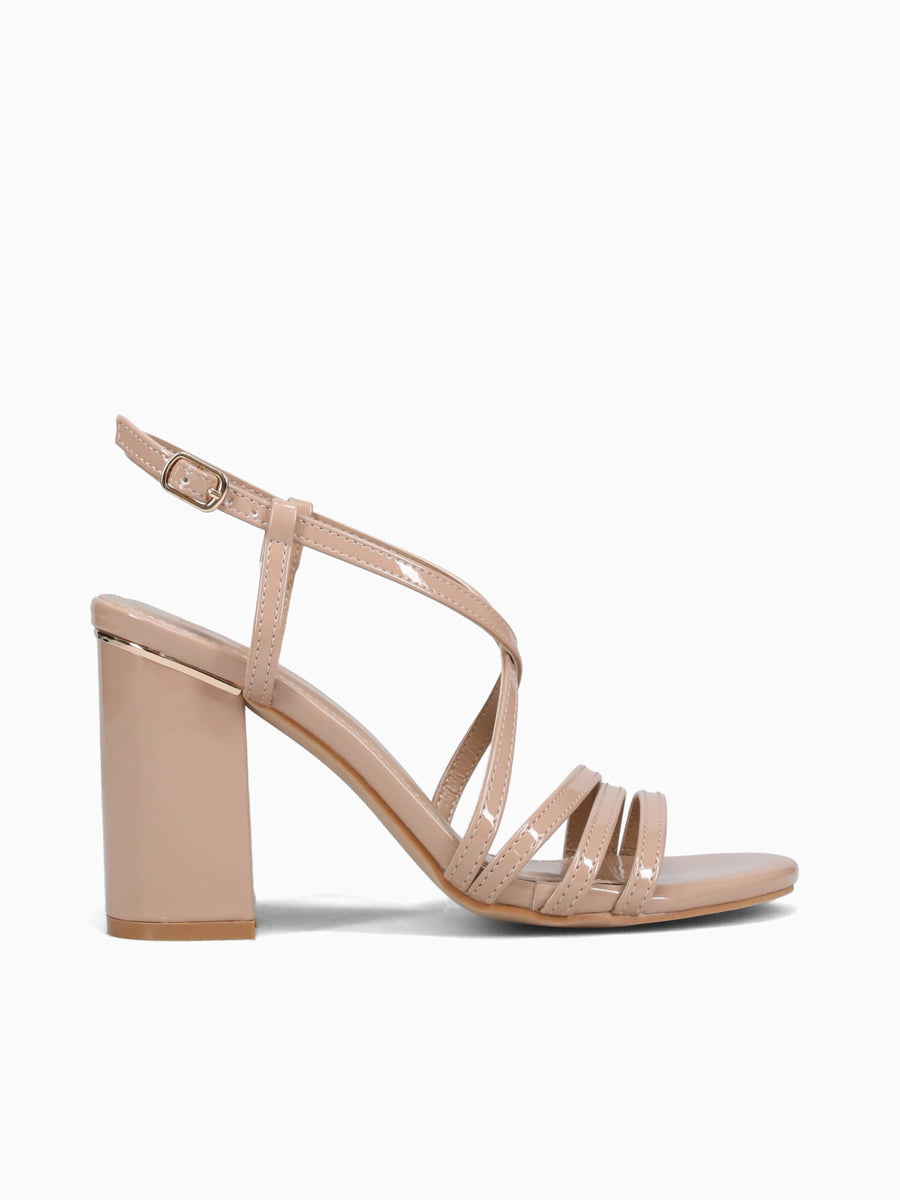 Livia Nude Patent Beige / 5 / M