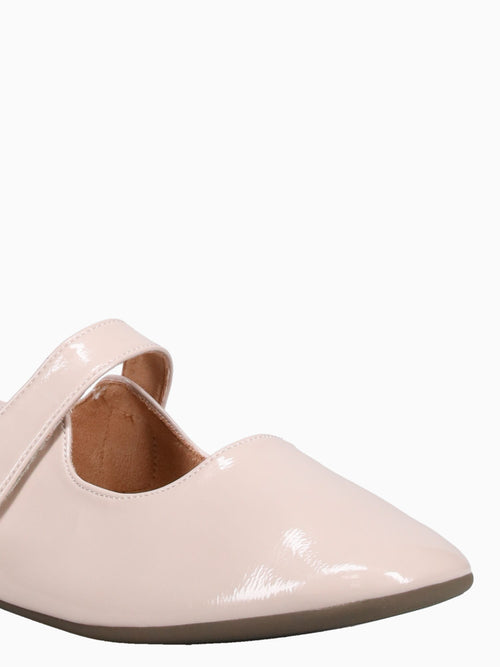 Margot Nude Patent Beige / 1 / M