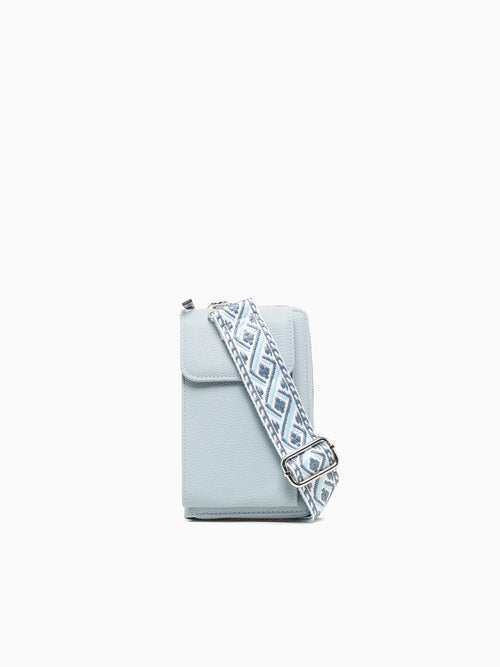 Rachel Wallet Crossbody Light Blue Light Blue