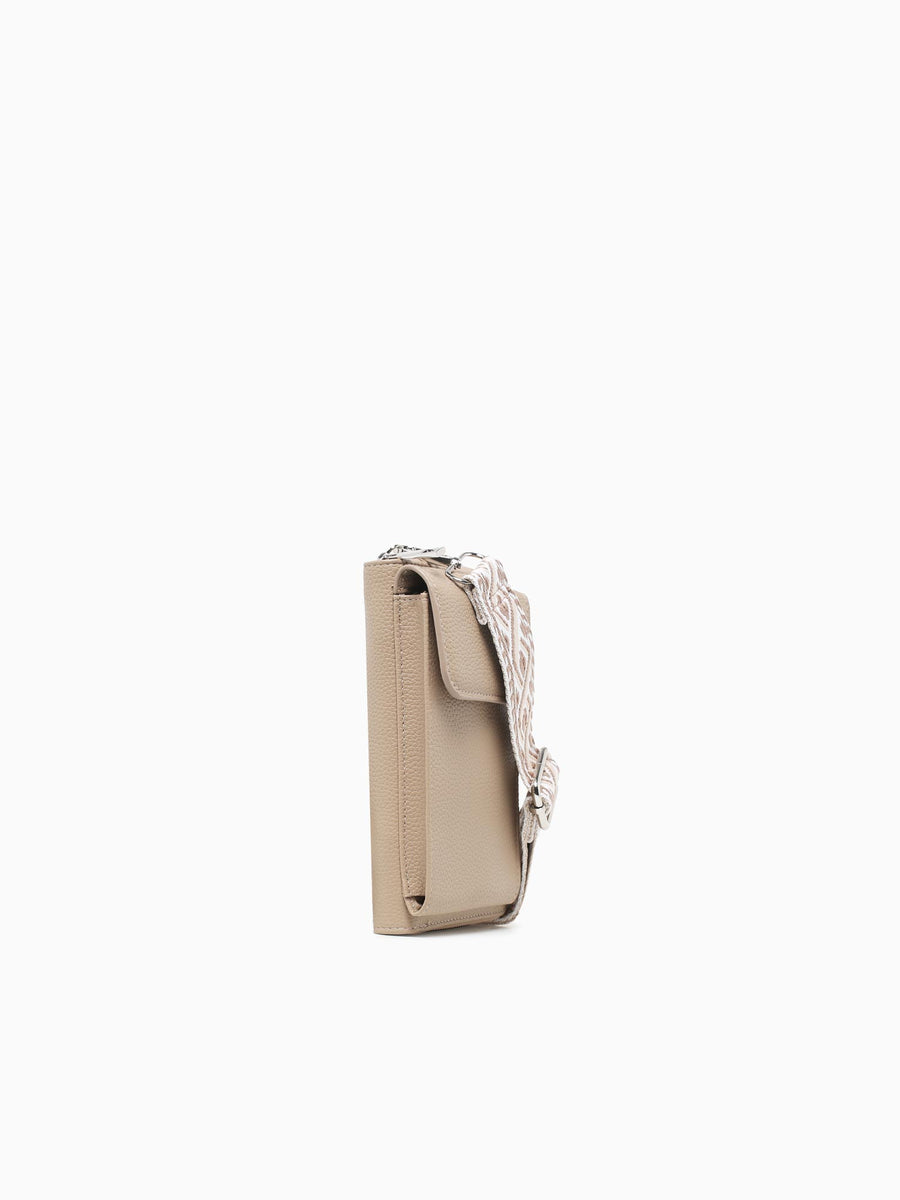 Rachel Wallet Crossbody Beige Beige