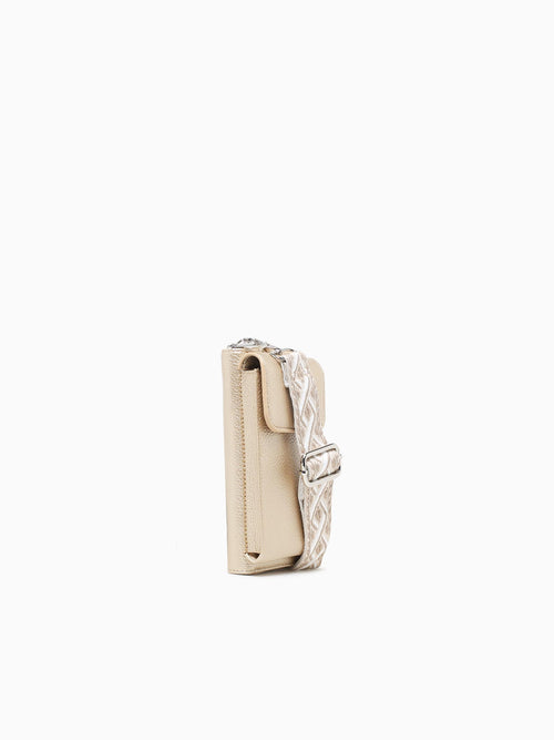 Rachel Wallet Crossbody Gold Gold