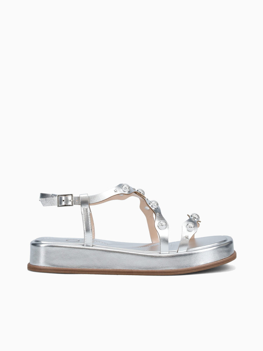 Lydia Prata Metallic Silver / 5 / M