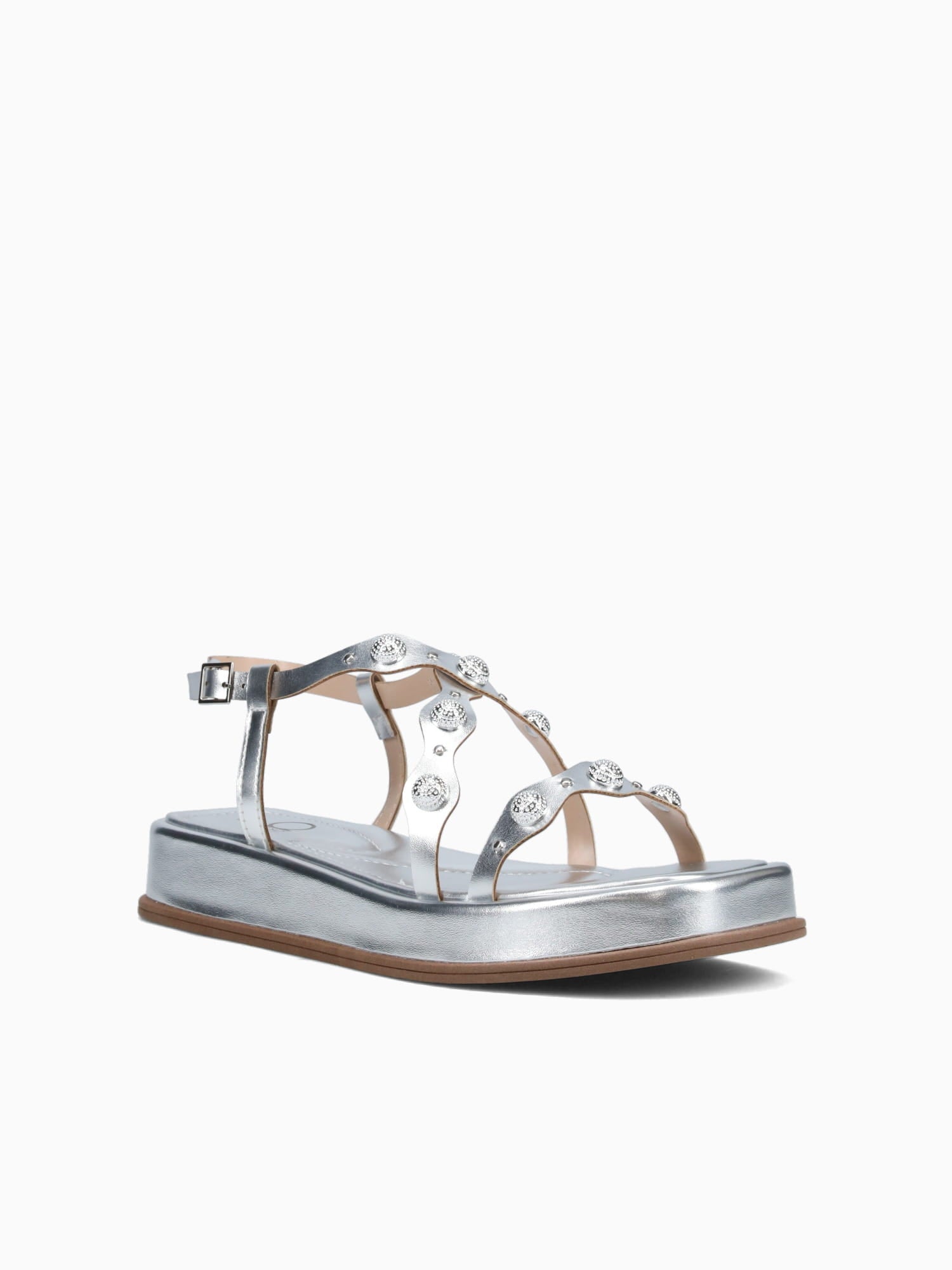 Lydia Prata Metallic Silver / 5 / M