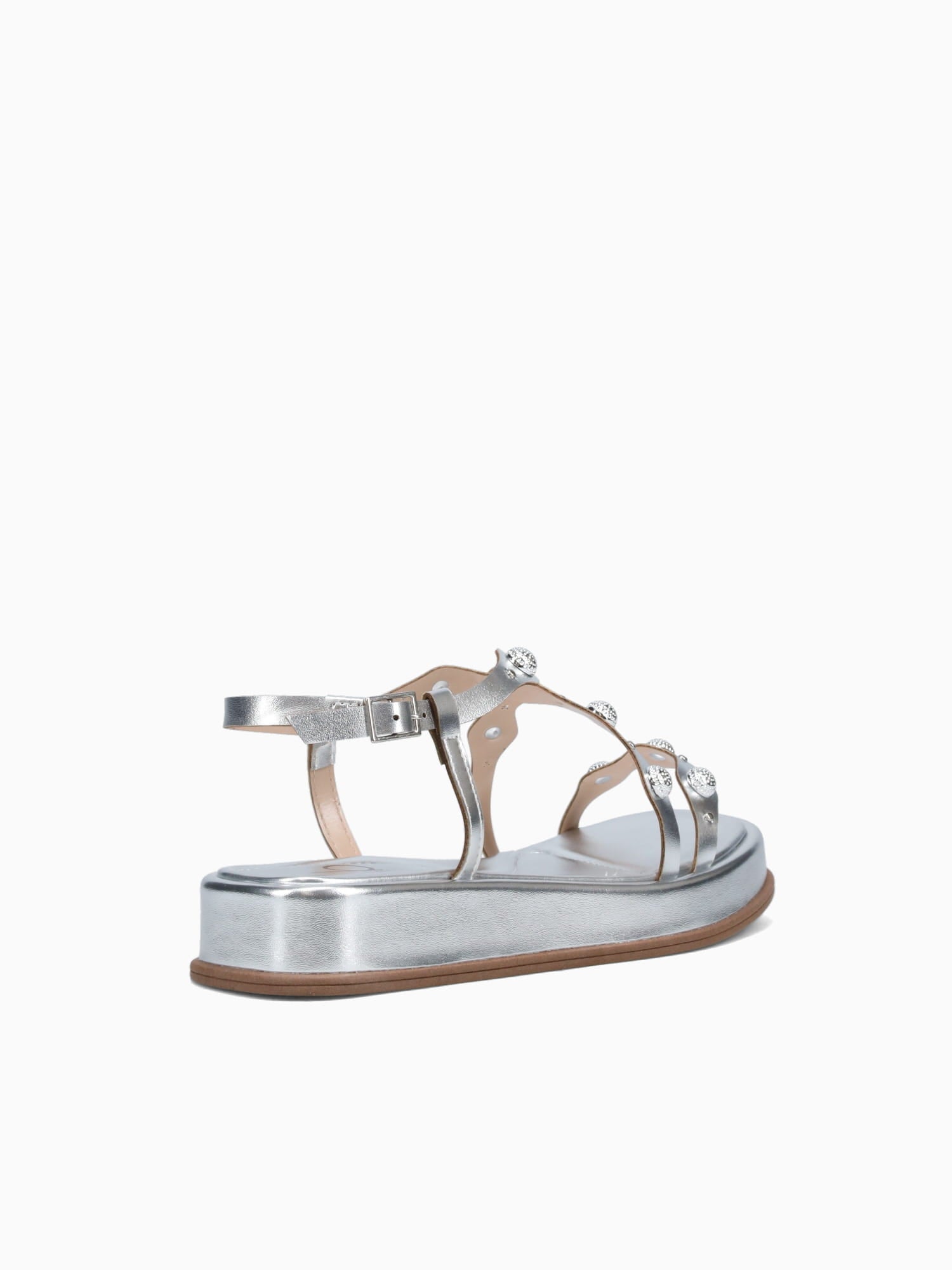 Lydia Prata Metallic Silver / 5 / M