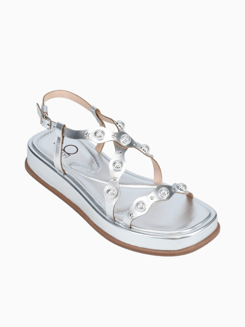 Lydia Prata Metallic Silver / 5 / M