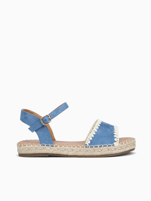 Paula Blue Suede Blue / 5 / M