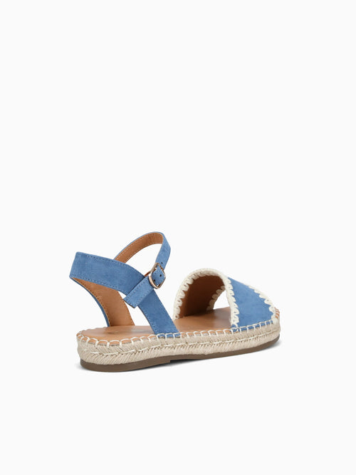 Paula Blue Suede Blue / 5 / M