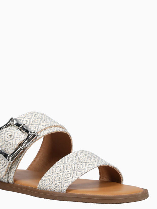 Perla White Raffia White / 5 / M