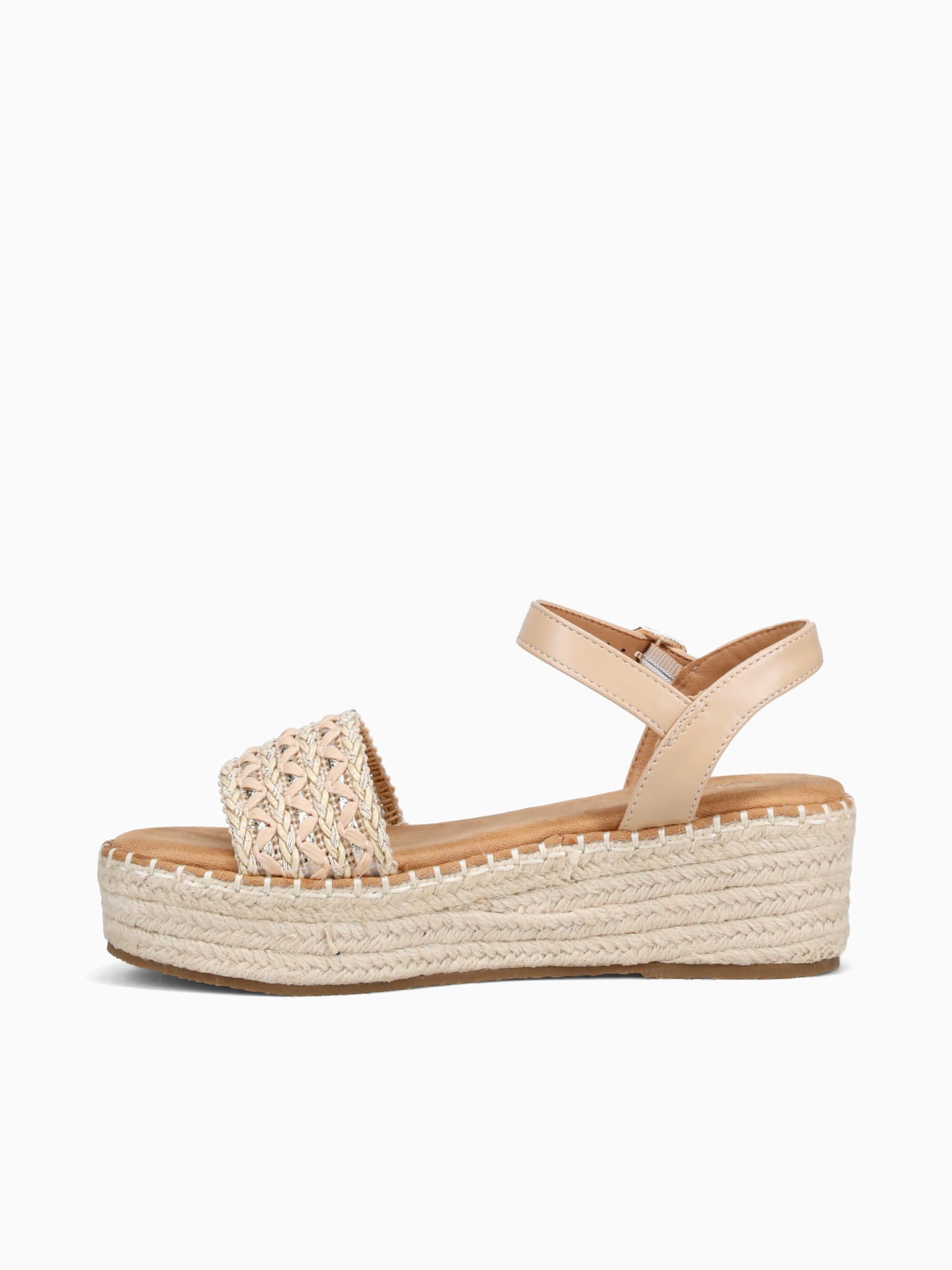 Poppy Apricot Raffia Natural / 5 / M