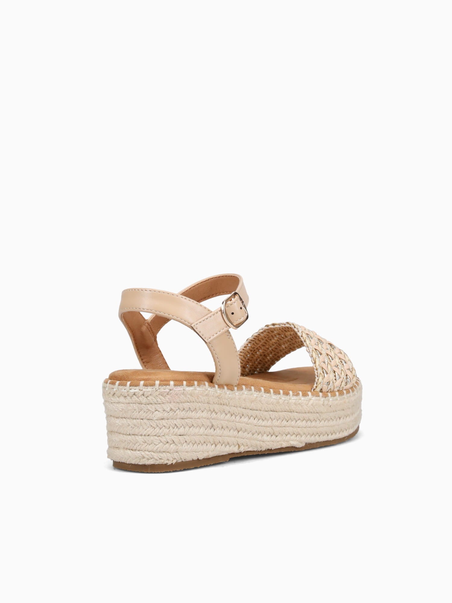 Poppy Apricot Raffia Natural / 5 / M