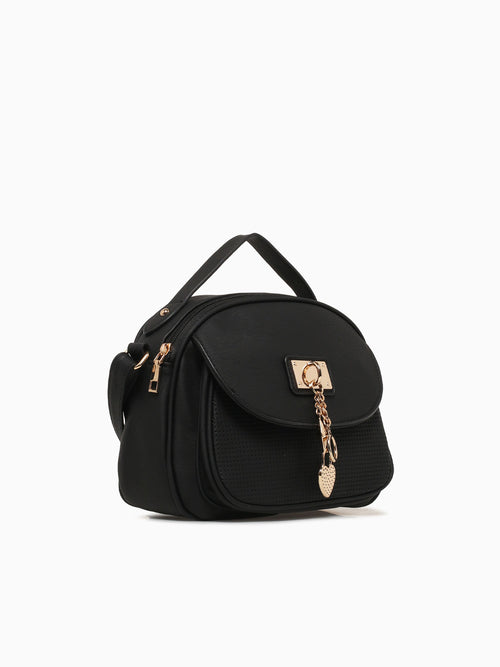 Bianca Crossbody Black Black