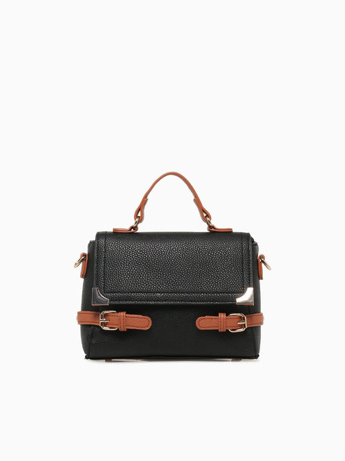 Angelica Top Handle Black Black