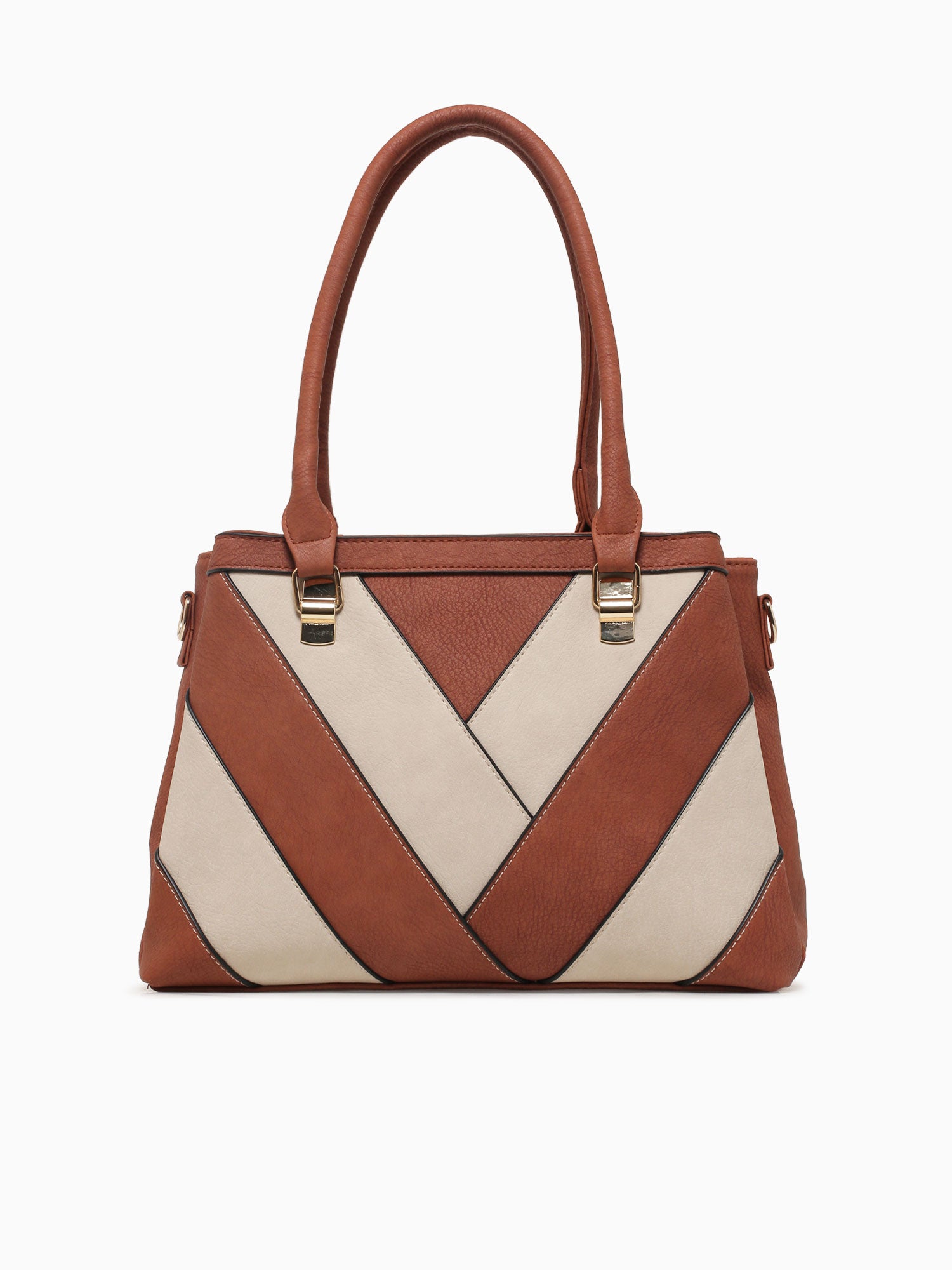 Alessia Shoulder Bag Tan Multi Tan