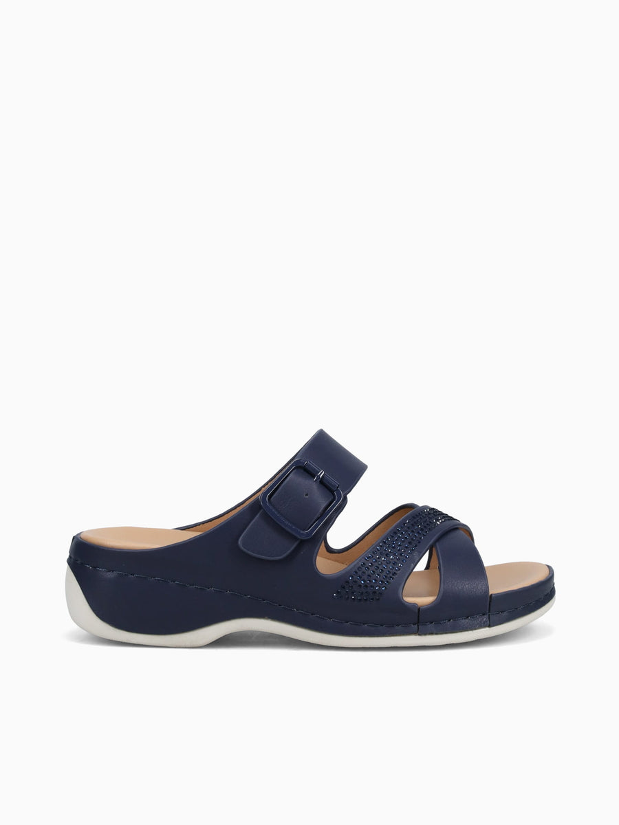 Lupe Navy Smooth Navy / 5 / M