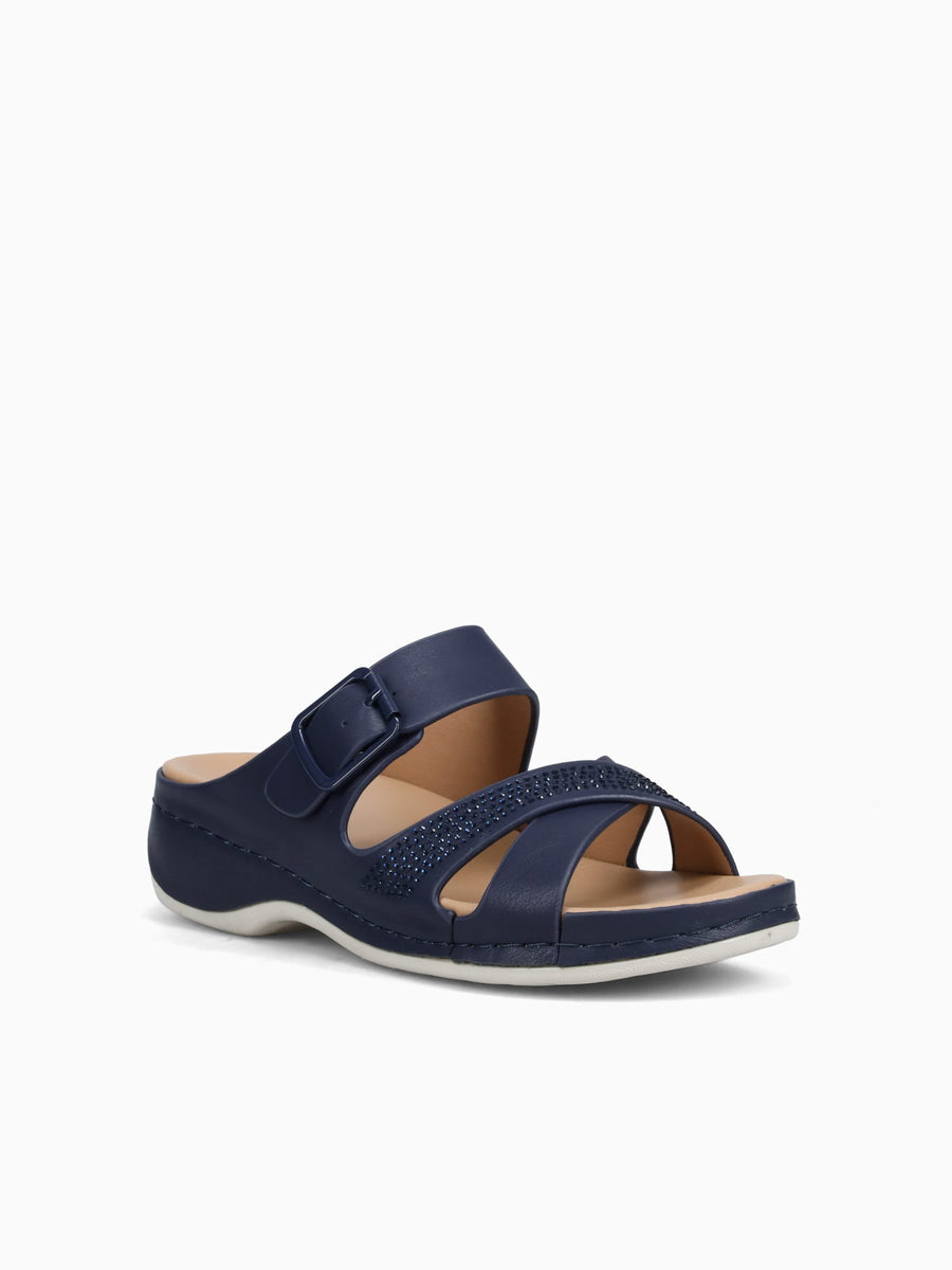 Lupe Navy Smooth Navy / 5 / M