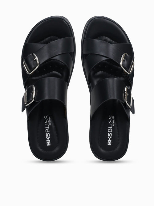 Elara Black Smooth Black / 5 / M