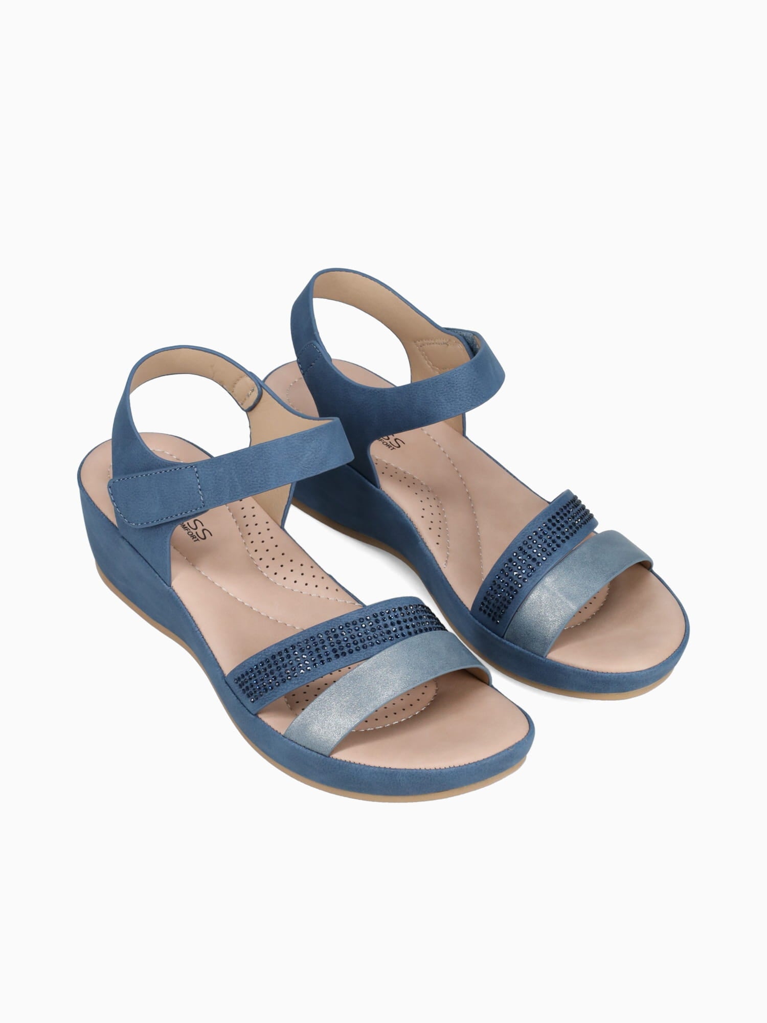 Heleina Blue Smooth Blue / 5 / M