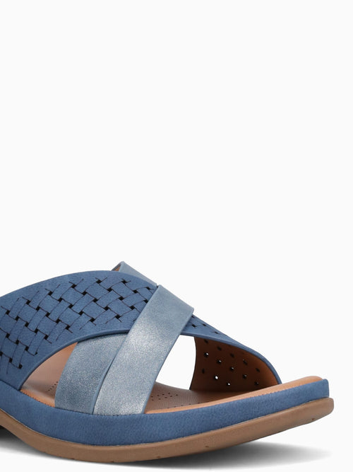 Amaris Blue Smooth Blue / 5 / M