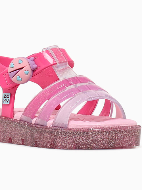 Joaninha Sand Baby Pink Dahlia Pvc Pink / 5 / M