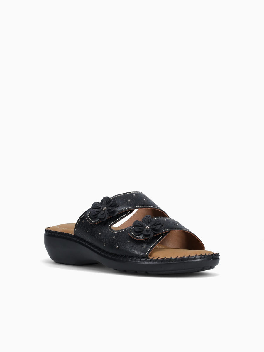 Edith Black Smooth Black / 5 / M