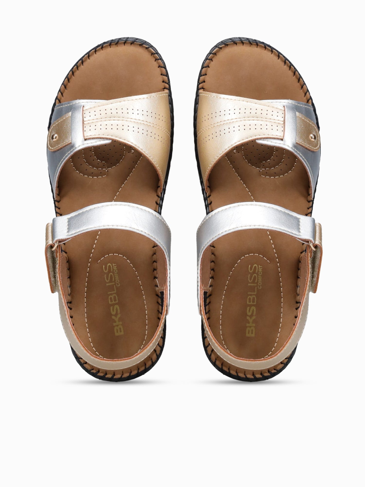 Marjorie Gold Silver Metallic Gold / 5 / M