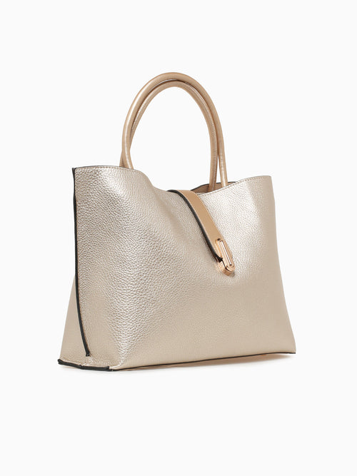 Fallon Top Handle Gold Gold