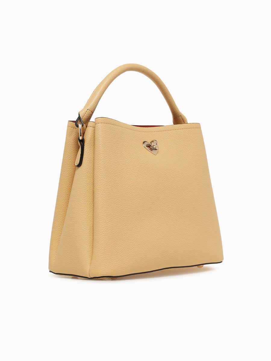 Faith Top Handle Beige Beige
