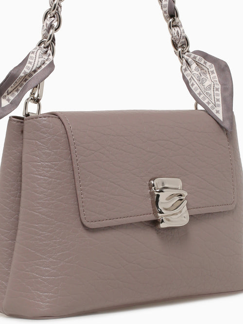 Gemma Shoulder Bag Taupe Taupe