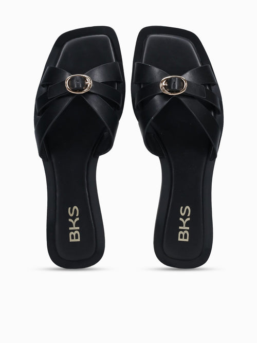 Riva Black Smooth Black / 5 / M