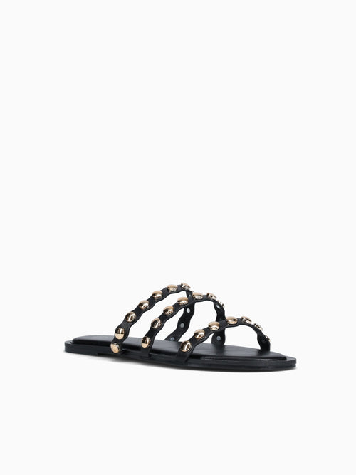 Leslie Black Smooth Black / 5 / M