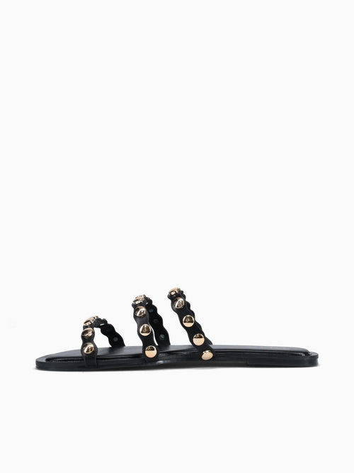 Leslie Black Smooth Black / 5 / M